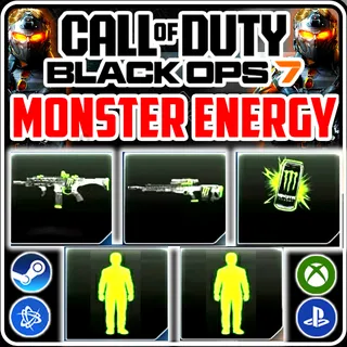 Call Of Duty Black Ops 7 MONSTER ENERGY