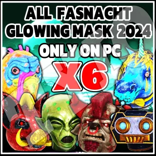 new FASNACHT GLOWING MASK