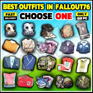 APPAREL OF YOUR CHOICE IN FALLOUT 76