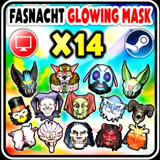 FASNACHT GLOWING MASK