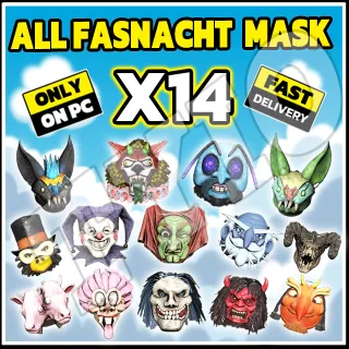 FALLOUT 76 FASNACHT MASKS