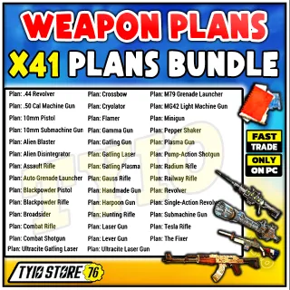 WEAPONE PLANS