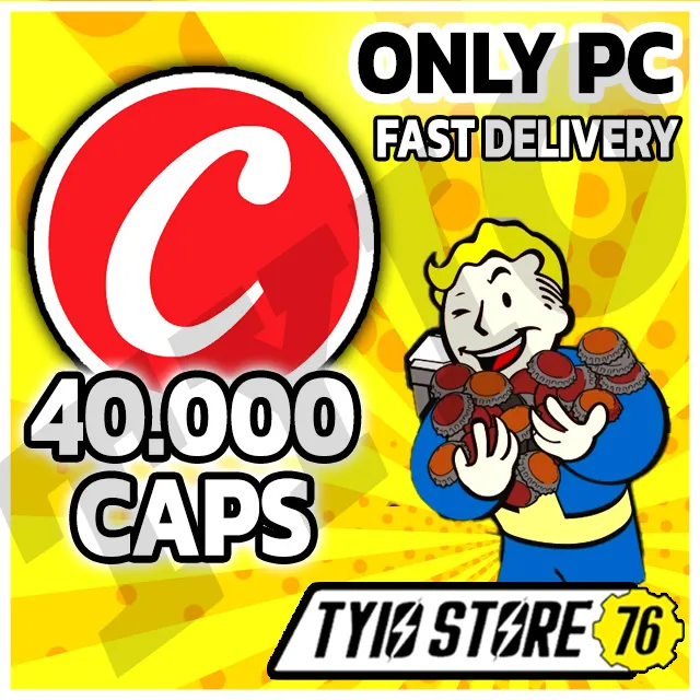 CAPS | 40,000C - Fallout 76 Game Items - Gameflip