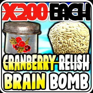 BRAIN BOMB + Cranberry Relish