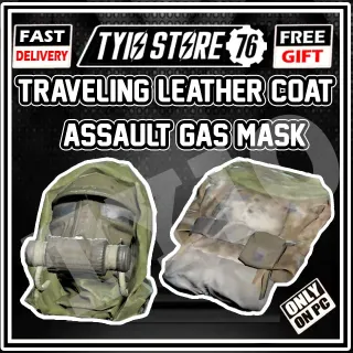 TRAVELING LEATHER COAT and assault
