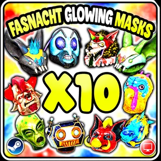 Fallout 76 FASNACHT GLOWING MASK