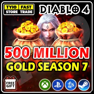 DIABLO 4 - GOLD 500 MILLION