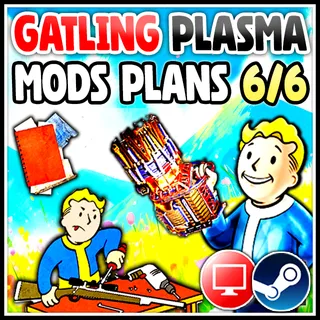 FALLOUT 76 GATLING PLASMA MODS