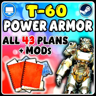 T-60 POWER ARMOR PLANS & MODS