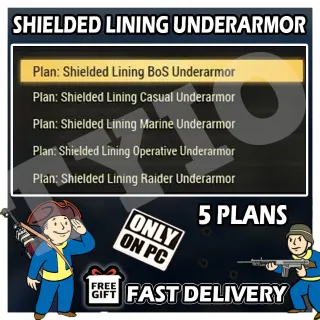 SHIELDED LINING UNDERARMOR