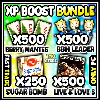 FALLOUT 76 LIVE AND LOVE 8 - BERRY MENTATS -bobbleheads leader