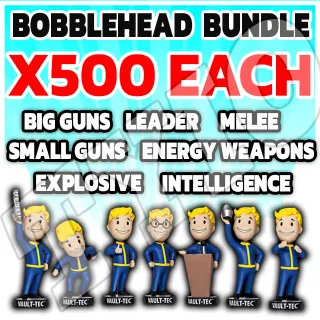 Bobblehead   x500 each