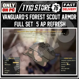 Vanguard’s Forest Scout Armor