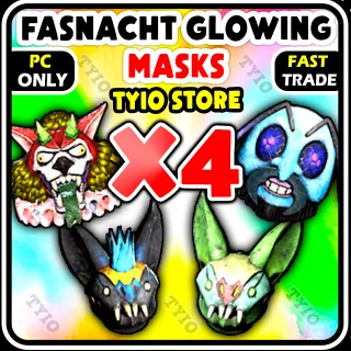 FASNACHT GLOWING MASK