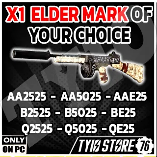 Fallout 76 ELDER MARK 