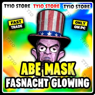 Fasnacht Glowing ABE MASK