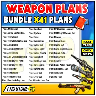 WEAPON PLANS