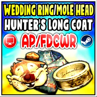 Wedding Ring Hunter's Long Coat
