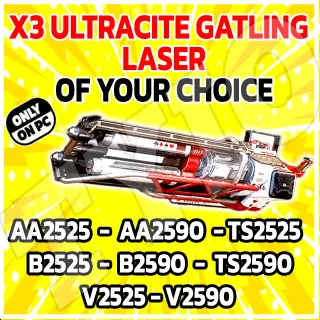 Ultracite Gatling laser