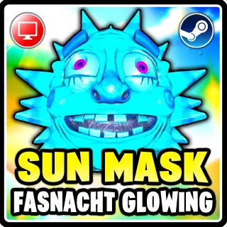 Glowing Sun mask