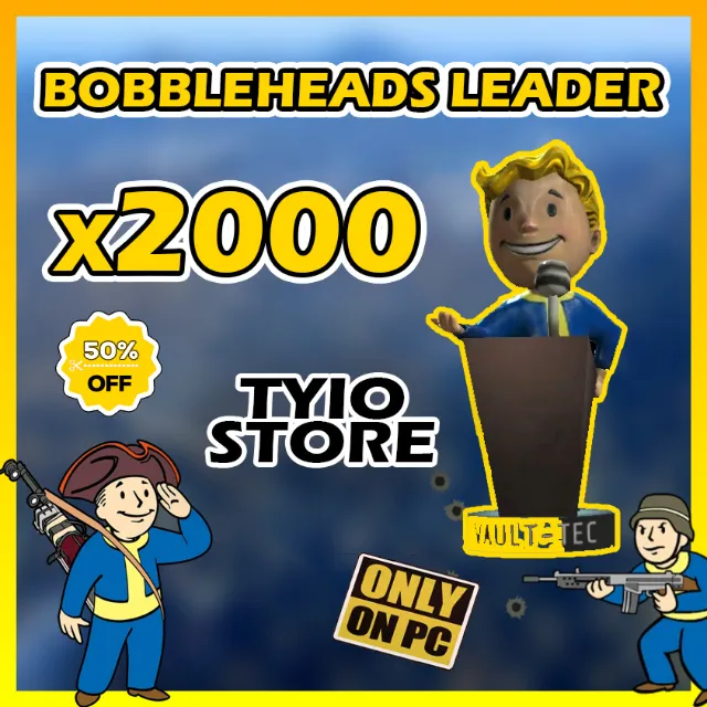 BOBBLEHEADS LEADER - Fallout 76 Game Items - Gameflip