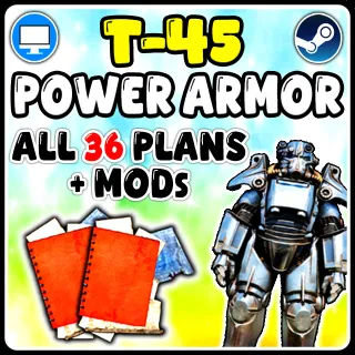 T-45 POWER ARMOR PLANS & MODS