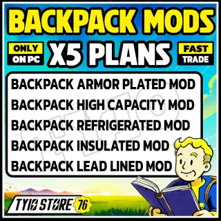 Fallout 76 BACKPACK MODS