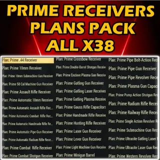  ALL PRIME RECEIVERS