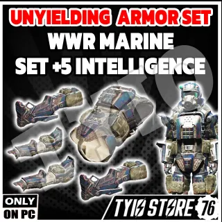 Unyielding wwr Marine +5INTELLIGENCE