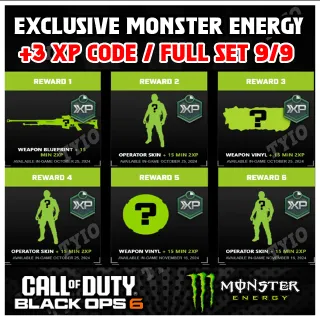 CALL OF DUTY BLACK OPS 6 Monster Energy 