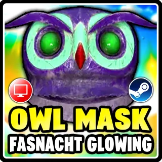 Glowing Owl mask