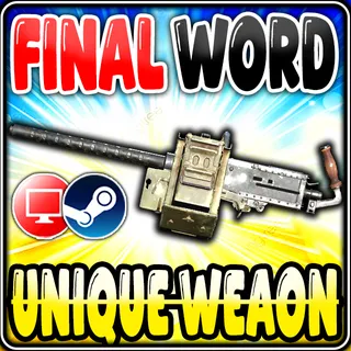 FINAL WORD