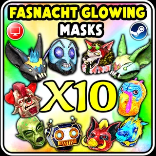 Fallout 76 FASNACHT GLOWING MASK