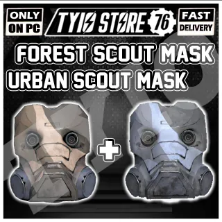 FOREST SCOUT MASK   URBAN SCOUT MASK