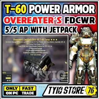Fallout 76 T-60 Power ArmOR