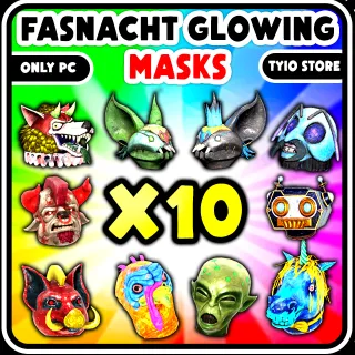 FASNACHT GLOWING MASK