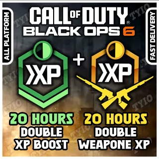 COD BO6 DOUBLE XP + WEAPON DOUBLE XP