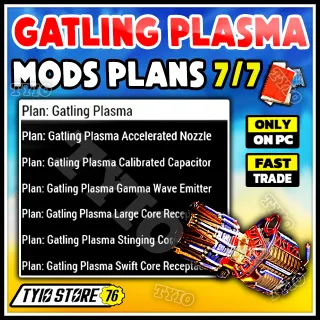 GATLING PLASMA MODS