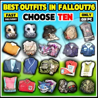 APPAREL OF YOUR CHOICE IN FALLOUT 76