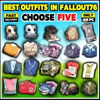 APPAREL OF YOUR CHOICE IN FALLOUT 76