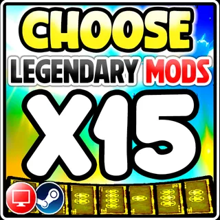 FALLOUT 76 ANY X15 LEGENDARY MOD OF YOUR CHOICE