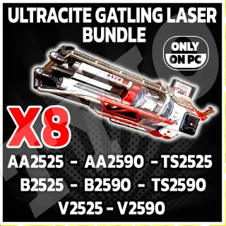 Ultracite Gatling laser