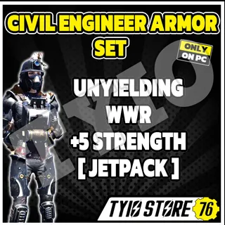 CIVIL ENGINEER ARMOR WWR +5 STRENGTH