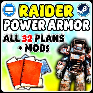 RAIDER POWER ARMOR PLANS & MODS