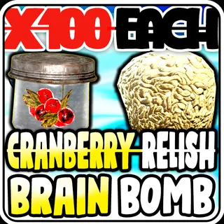 BRAIN BOMB + Cranberry Relish