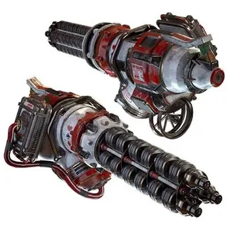 Gauss minigun