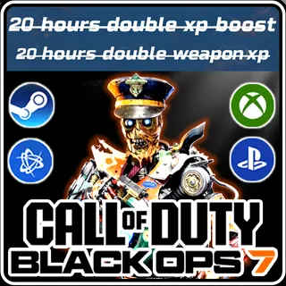 BLACK OPS 7 Double XP BOOST + Weapon XP