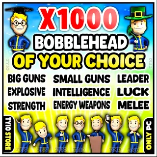fallout 76 BOBBLEHEAD