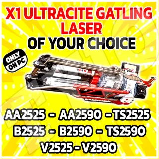 Ultracite Gatling laser