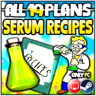 fallout 76  SERUM RECIPES